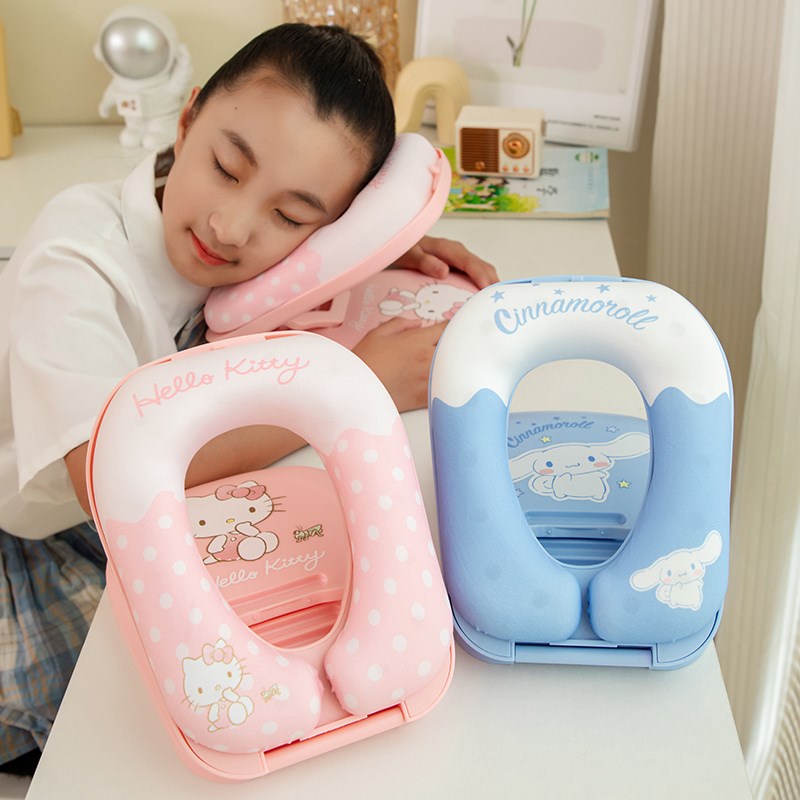 三丽鸥午睡枕趴睡枕学生趴趴枕教室趴桌子午休枕儿童睡觉抱枕