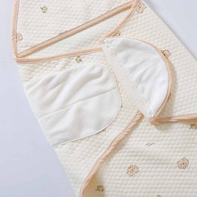 婴儿抱被春夏薄款新生儿包被防惊跳襁褓初生产房包单四季通用