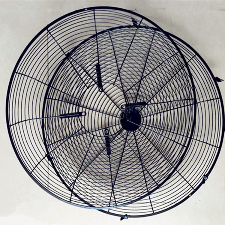 工业电风扇网罩工厂落地壁挂式牛角扇配件FS500/650/750mm虎威