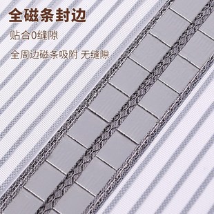纱窗家用蚊帐隔断自吸磁铁免打孔 金刚网防蚊门帘磁性纱门夏季