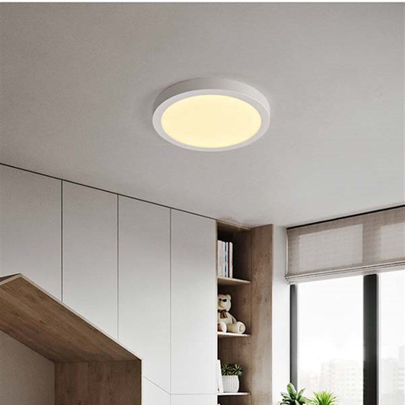 射灯led灯超薄过道厨房吸顶明装家用筒灯圆散光超亮一体明装筒灯,家装灯饰光源,明装筒灯,淘宝优惠券,粉丝福利购,淘宝优惠卷