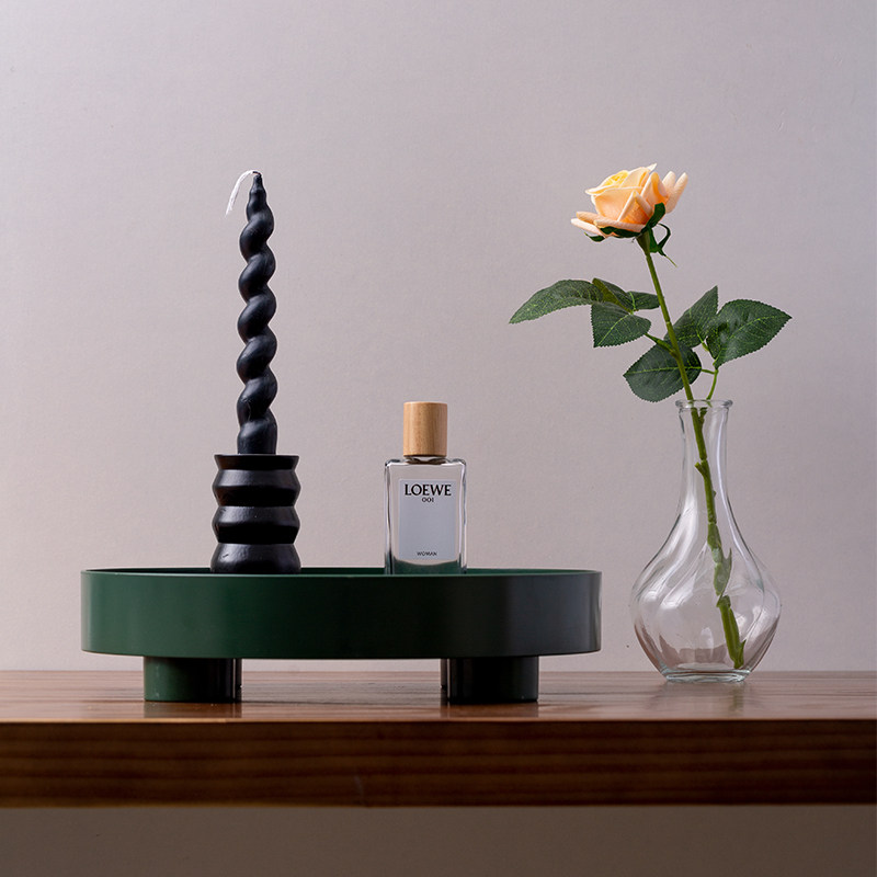 Epeiushome桌面收纳托盘香薰化妆品绒布收纳盒北欧梳妆台杂物整理,家居饰品,香薰托盘,淘宝优惠券,粉丝福利购,淘宝优惠卷