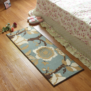 门口圈绒地垫门垫 玄关入户门厅蹭脚垫 厨房吸水防滑长条地毯家用