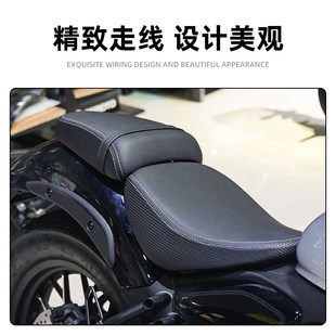 春风450CLC改装坐垫加软加厚增高舒适长途骑行前后坐垫改装