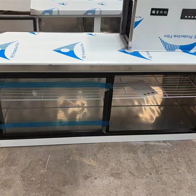订制不锈钢冷藏工作台商用冰柜奶茶店冷藏柜厨房小型冰箱保鲜平冷