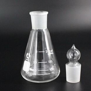 硼硅玻璃锥形三角烧实验室器材100ml250ml500ml耐温烧