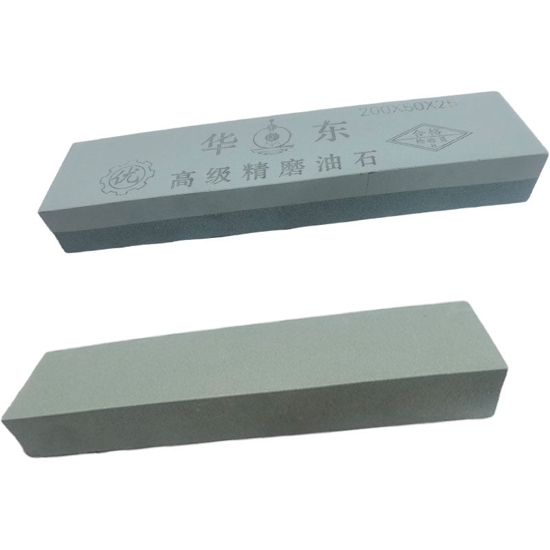 绿碳化硅油石磨刀石精磨双面油石条家用抛光180#320# 200*25*50