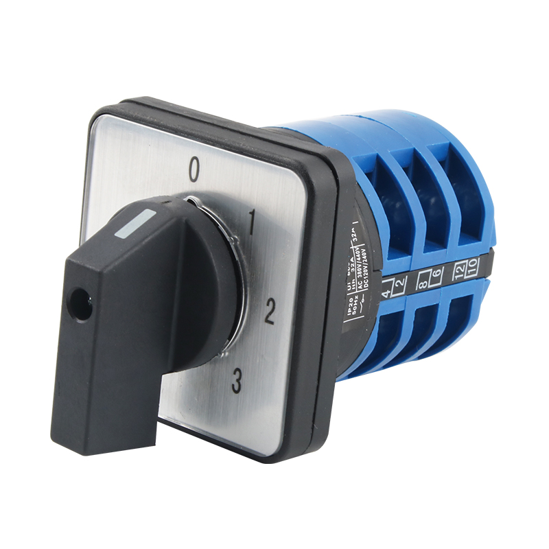 万能转换开关四档三节LW26-32/3 0-3档位选择切换旋转电路控制组