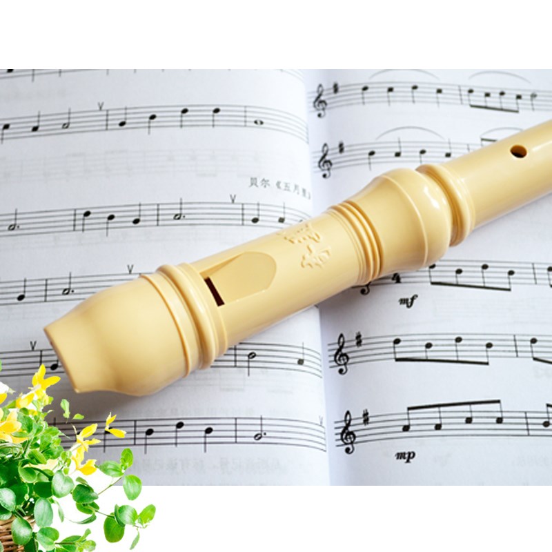 奇美小状元高音6孔德式8孔竖笛学生儿童初学专业乐器竖笛包邮