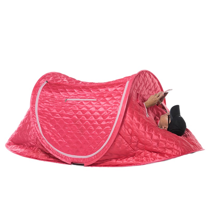 成人躺式汗蒸箱家用全身排毒熏蒸床折叠桑拿房太空舱蒸汽机养生仪