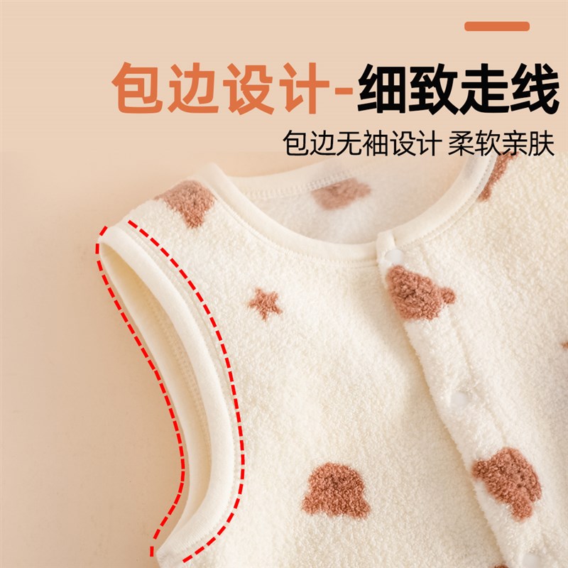 婴儿背带裤春秋款新生儿加绒裤子秋冬外穿宝宝开按扣连体衣服冬装