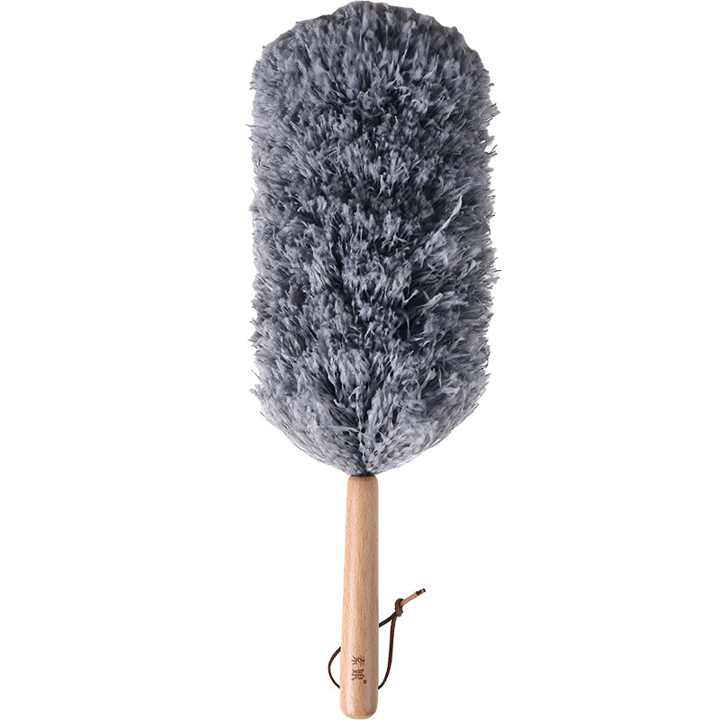 桌面静电除尘掸可水洗加密鸡毛掸子清洁除尘扫灰神器家用车内床上