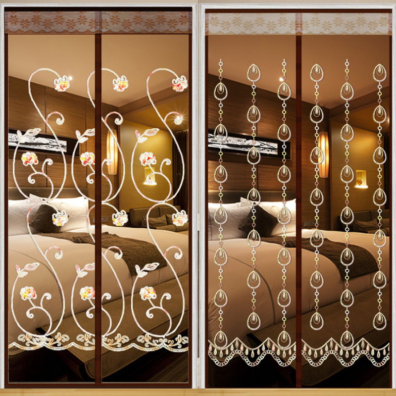 魔术贴防蚊门帘磁性纱门帘夏季纱窗防蝇家用高档隔断自吸磁铁对吸,居家布艺,门帘,淘宝优惠券,粉丝福利购,淘宝优惠卷