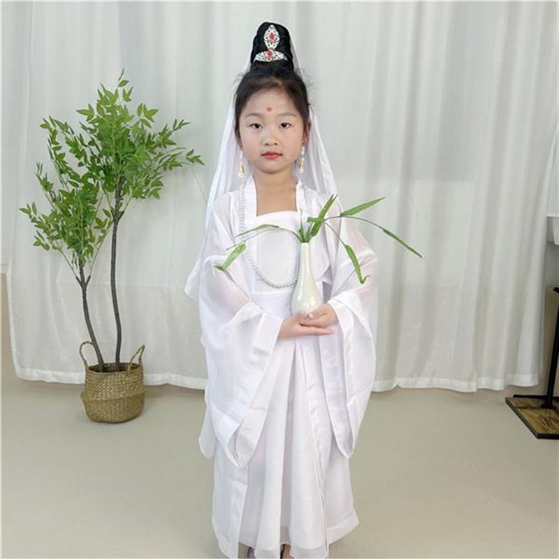 如来佛祖观音服装儿童西游记道具全套舞台戏服观世音菩萨表演出服