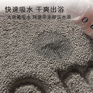浴室门垫入户地垫进门脚垫厕所卫生间吸水防滑垫家用门口地毯垫子