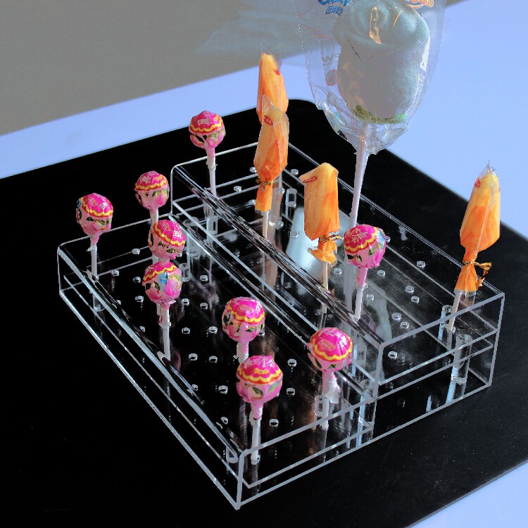 超市货架 精品超市货架 蛋糕架子 亚克力棒棒糖展架 高档糖果陈列