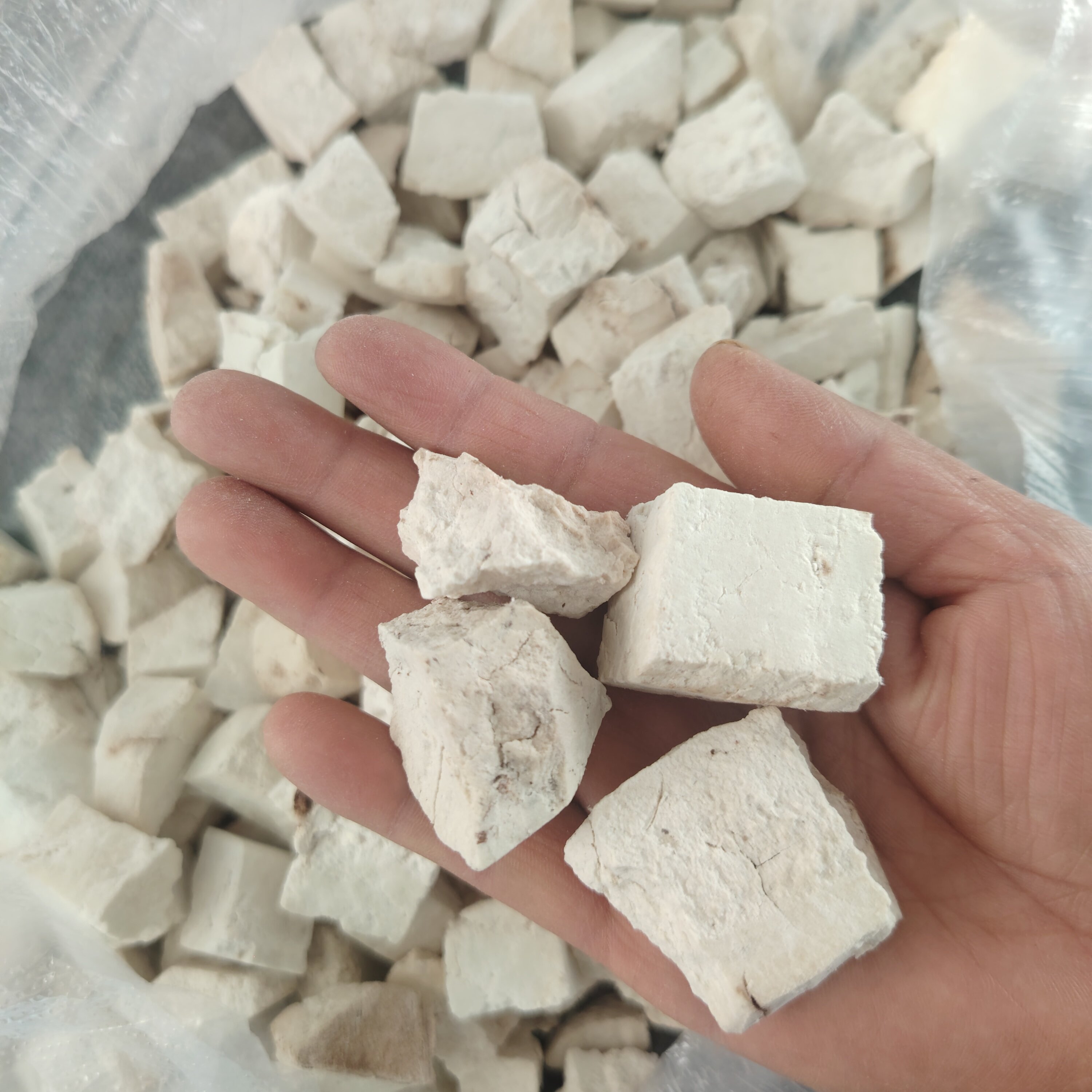 云南深山茯苓块纯天然无硫正品中药材生切太阳晒干茯苓500克