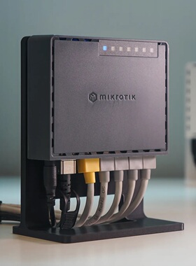 理线器支架MikroTik hEX路由器支架底座收纳架数据线