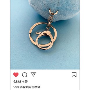 瑞克和莫蒂使命必达钥匙扣卡通小蓝人腌黄瓜玩偶包包挂件创意礼品