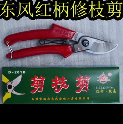 修枝剪辽宁熊岳东风剪刀园林修枝粗枝花枝手剪盆景剪刀花枝果树