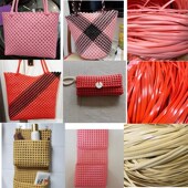 5mm软细彩色塑料藤条编织材料手工课饰品包包diy篮子水果篮收纳盒