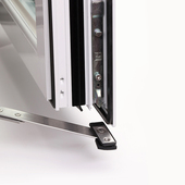 断桥铝平开窗阻尼风撑内开内倒防风撑杆窗户定位限位器门窗免打孔