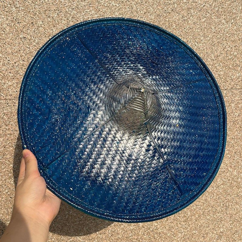 花腰傣斗笠帽竹编蓝色成人少数民族儿童舞蹈表演服装傣族斗笠帽子,服饰配件/皮带/帽子/围巾,帽子,淘宝优惠券,粉丝福利购,淘宝优惠卷