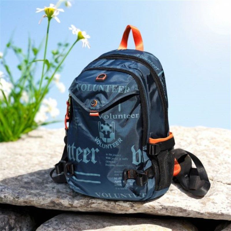 潮流双肩包男士大容量旅行背包华朗休闲登山包学生电脑书包男生