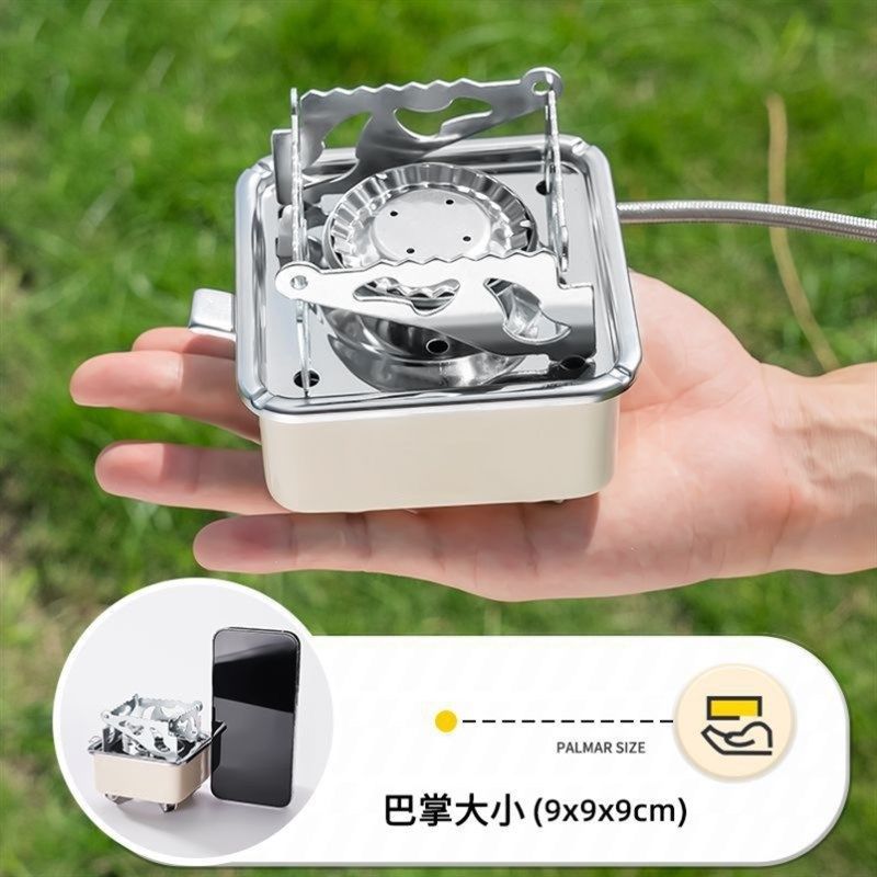 可折叠合金卡式炉户外居家两用野餐炉具聚会方便携防风迷你四方炉,户外/登山/野营/旅行用品,野餐炉具/焚火架,淘宝优惠券,粉丝福利购,淘宝优惠卷