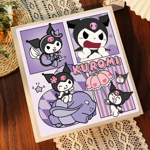 库洛米相册本纪念册大容量家庭5寸6情侣照片收纳册五寸六儿童影集