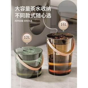 空调室内接水桶冷凝水收集器空调专用接水桶排废水茶渣干 干湿分