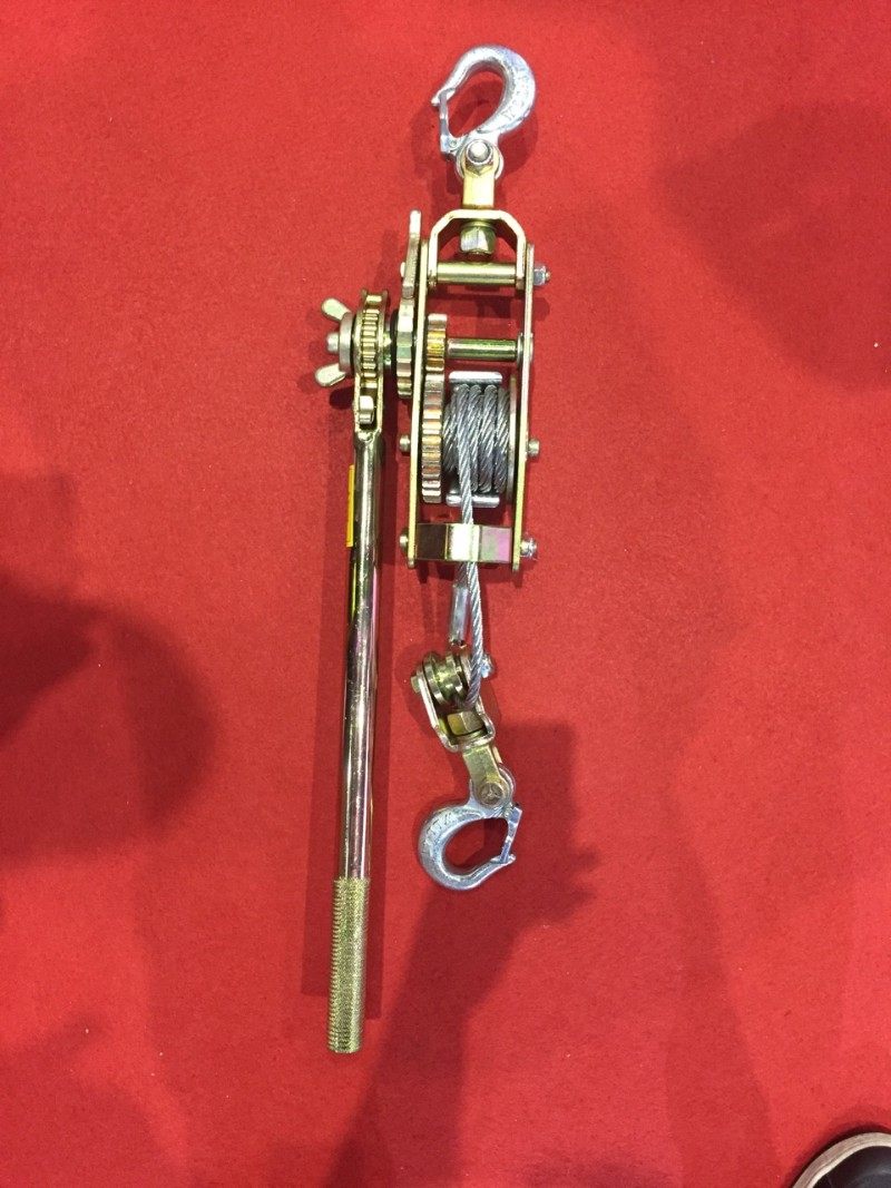 双钩4t吨4T棘轮紧线器钢丝绳拉紧器钢丝绳收紧器棘轮手扳葫芦1,五金/工具,其他起重工具,淘宝优惠券,粉丝福利购,淘宝优惠卷