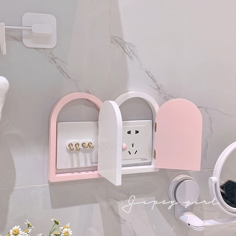 插座遮丑神器创意插座保护套边框家用开关贴装饰墙贴面板美化遮挡