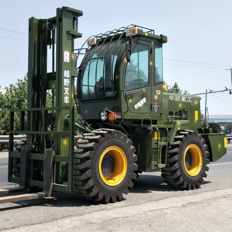 全新柴油叉车3吨合力铲斗3.5吨2吨1.5t吨四驱越野电动座驾式改装