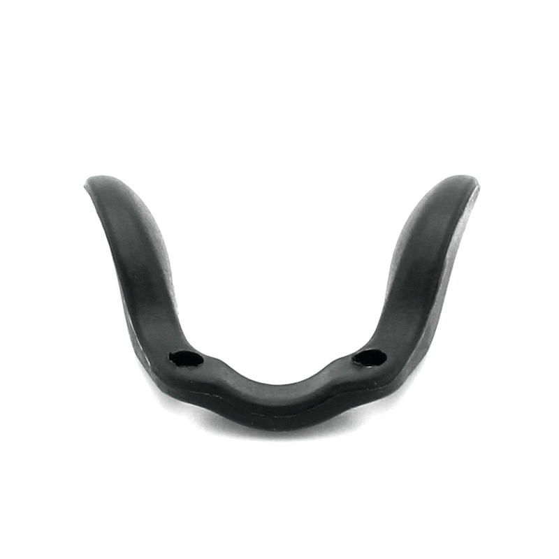 眼镜鼻垫连体鼻托成人款近视眼睛框架黑色马鞍形双螺丝孔儿童鼻夹