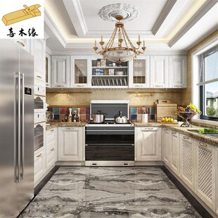 南京厂家整体厨房厨柜欧式组装柜子经济型厨柜灶台