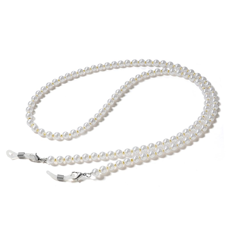 眼镜链女挂脖眼镜绳珍珠防丢眼睛链子链条挂绳R挂链墨镜耳机口罩