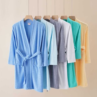 男女儿童睡衣吸水速干毛巾料w大童成人浴巾酒店游泳中长款小孩浴