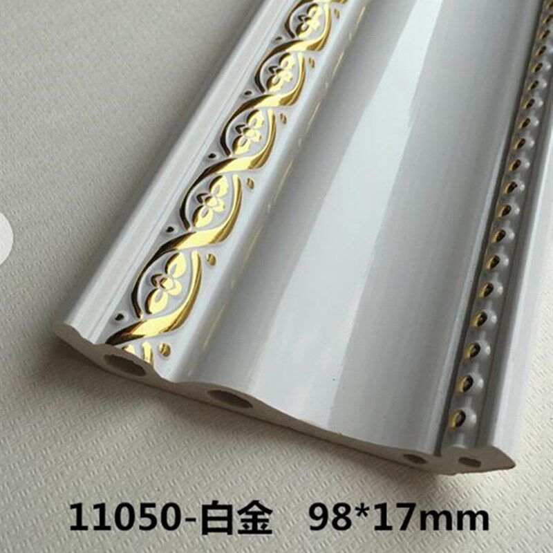 PVC阻燃 装饰线条 装潢线条 家装线条 10公分 发泡线条 11050
