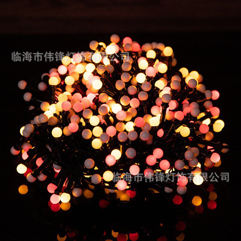 LED灯公路工程亮化灯串 圣诞D婚庆节日彩灯 铜线窗帘装饰灯
