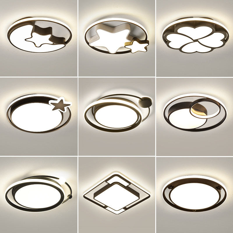 现代简约卧室灯主卧2025流行新款大全中山儿童房间灯具餐厅吸顶灯