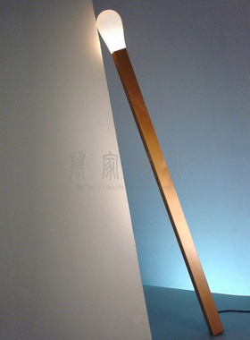 新款创意火柴头客展厅p大堂卖场展会馆会场落地灯具3033F靠墙铅笔