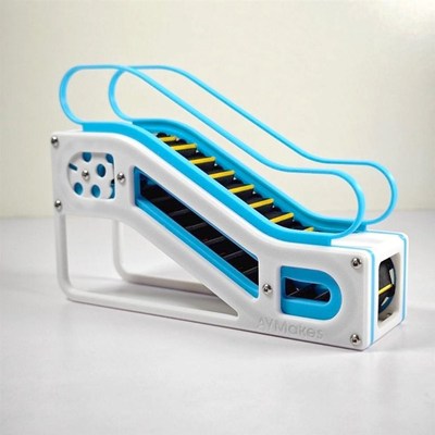 3D打印电梯玩具自动扶梯模型儿童益智教学DIY模型科学实验玩具