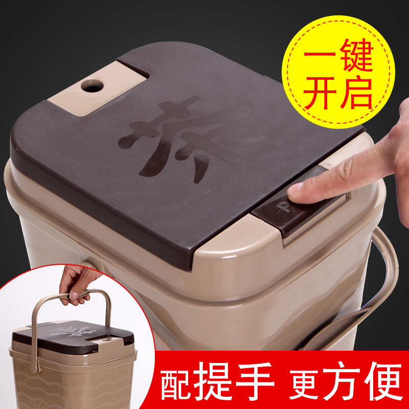 茶桶茶渣桶垃圾过滤排水桶大容量茶台废水桶茶具配件家用小茶水桶