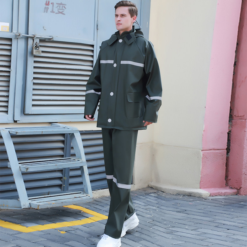 逸水柏雨衣雨裤套装电动车摩托车双层加厚雨披男女式成人分体雨衣,居家日用,雨披/雨衣,淘宝优惠券,粉丝福利购,淘宝优惠卷