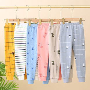 儿童卫生裤纯棉小孩裤子薄款男童棉毛裤内穿内搭裤女童卫生裤宝宝