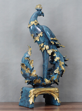 创意欧式装饰品工艺品 家居客厅玄关电视柜装饰摆件新房乔迁礼物