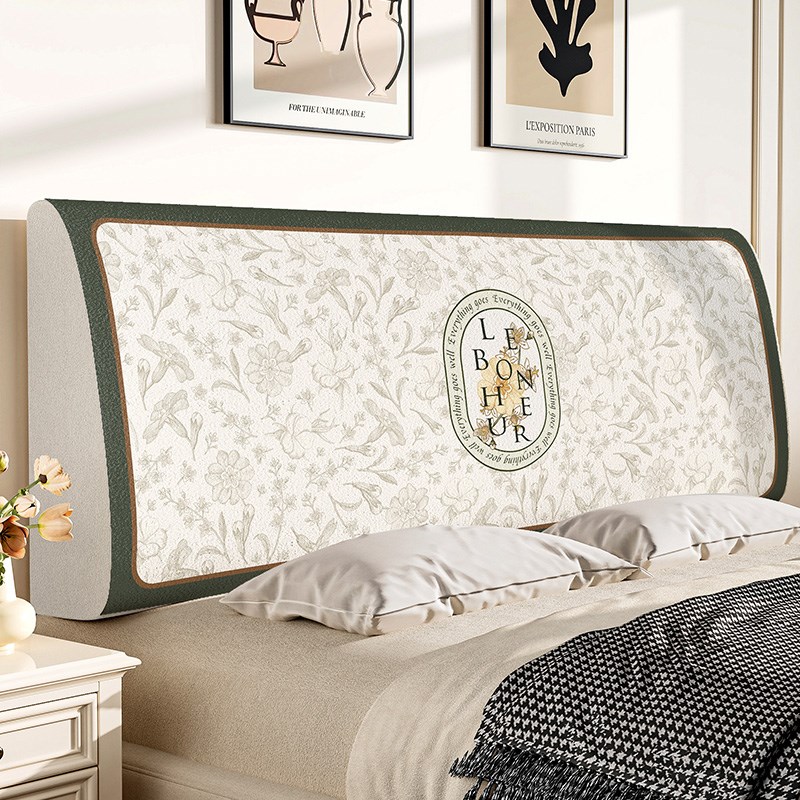 美式床头套罩2024新款全包万能通用高端大气床靠背保护套遮丑神器