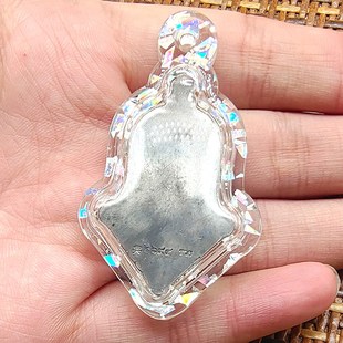定制泰国佛牌包壳饰品吊坠保护壳透明防水壳制作手工修复佛牌外壳