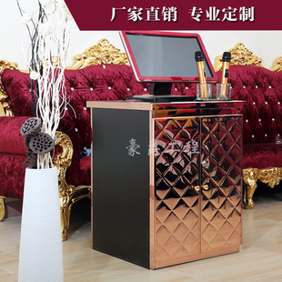 ktv点歌柜功放柜子KTV机柜点歌台不锈钢点歌柜厂家定做家用客厅